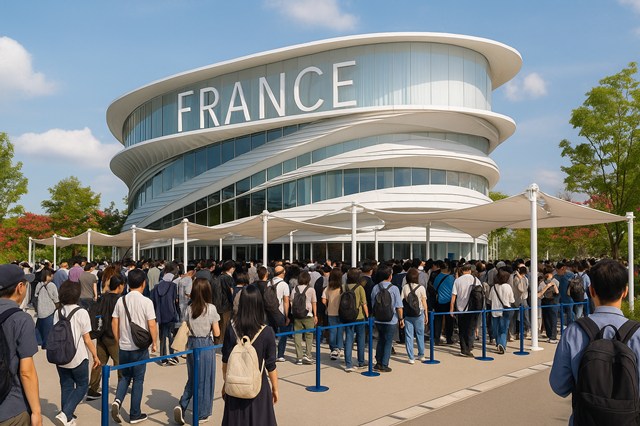 大阪万博 フランス館の予約・場所・混雑情報
