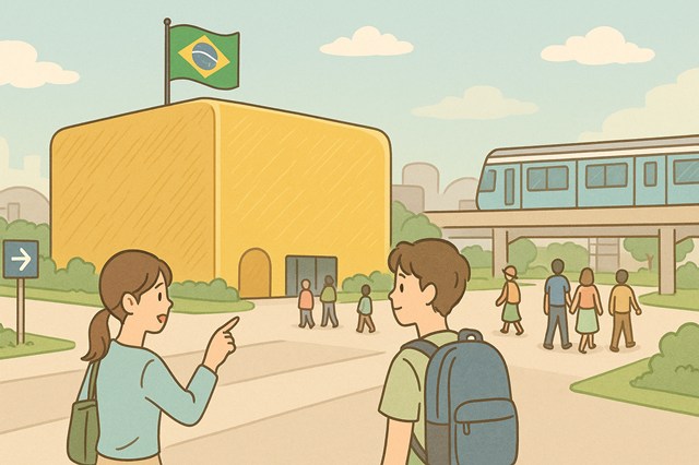 大阪万博 ブラジル館の場所