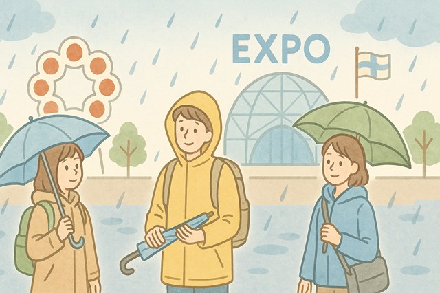 大阪万博 雨の日対策